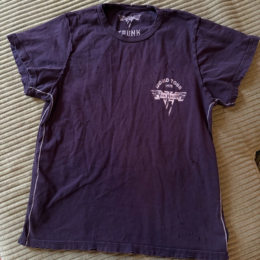 Free People Trunk Ltd Van Halen T-Shirt Sz S - Picture 2 of 9
